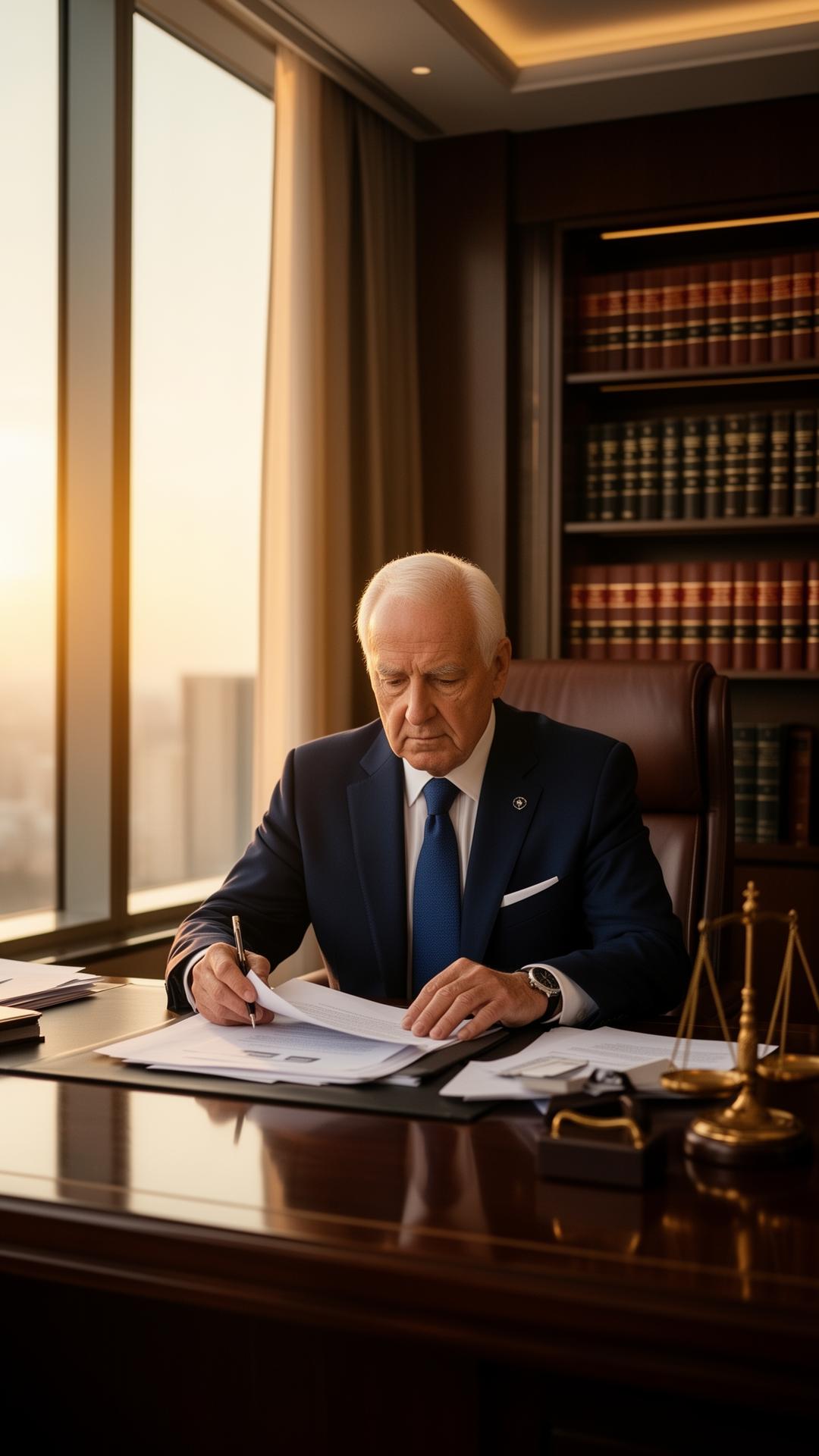 Advogado em escritório premium
